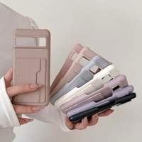 Étuis de téléphone en cuir PU pour Google Pixel 9 Pro XL avec porte-cartes, protection intégrale