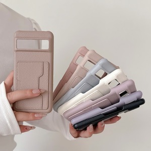 Fundas de Teléfono de Cuero PU para Google <span class=keywords><strong>Pixel</strong></span> 9 Pro XL, Diseño con Ranuras para Tarjetas, Funda Protectora Completa - Product Image 2