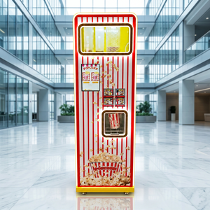Distributeur automatique de pop-corn commercial, <span class=keywords><strong>machine</strong></span> <span class=keywords><strong>à</strong></span> pop-corn frais en libre-service pour cinéma, centre commercial, parc d'attractions - Product Image 4
