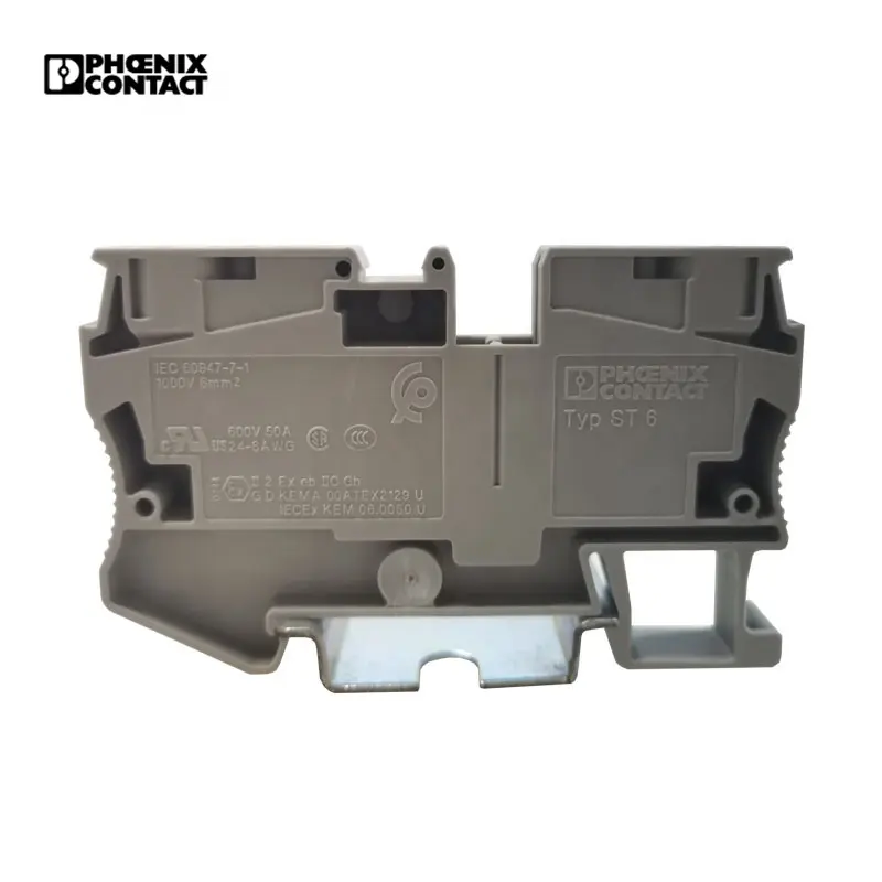 Reasonable Price Phoenix ST 6 Feed Through Terminal Block Din Rail Wire Connectors