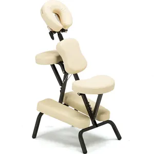 휴대용 문신 스튜디오 안락 의자 접이식 뷰티 용품 PU 가죽 소재 문신 의자