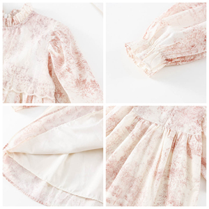 Vestido de gasa para <span class=keywords><strong>niña</strong></span> pequeña, nuevo diseño de moda, Primavera, 2023 - Product Image 2