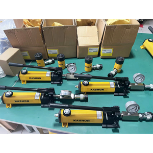 Juego completo de bomba manual hidráulica de dos velocidades con mismo diseño <span class=keywords><strong>ENERPAC</strong></span>, juego de bomba manual con mangueras - Product Image 5