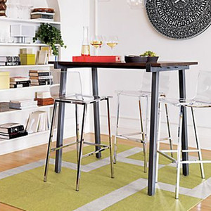 Taburete de Estudio Apilable Transparente para Exterior, Personalizable, de Alta Calidad, al por Mayor, Silla de Acrílico para Cocina o Bar - Product Image 4