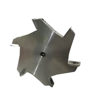 LIVTER LC03030 <span class=keywords><strong>Fraise</strong></span> CNC indexable en acier rapide, lame remplaçable, pour dégauchisseuse/débavureuse, 6 cannelures - Product Image 3