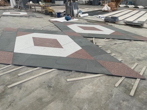 ทางเดินกลางแจ้งหินหกเหลี่ยมปูหินแกรนิตธรรมชาติทางเดินกลางแจ้ง - Product Image 4