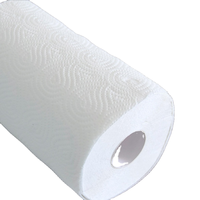Rollo de Toallas de Papel para Cocina, al por Mayor, con Relieve, para Uso Doméstico, Desechables, Lavables, Ecológicas, Suaves, Altamente Absorbentes, de 3 Capas