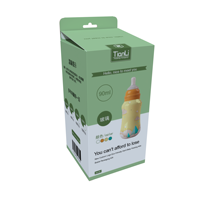 Nouvelle boîte d'emballage cadeau personnalisée en PLA écologique pour biberon de lait ou d'eau pour bébé