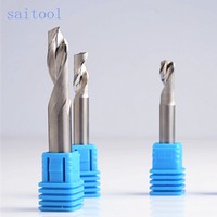 Fraise en carbure monobloc à une dent, haute vitesse, sans bavure, pour aluminium, OEM Altin pour CNC Aluminium