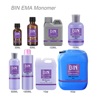 BIN monomère liquide acrylique 1gallon poudre acrylique violet séchage rapide moyen rapide EMA monomère liquide monomère acrylique