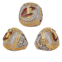 Trophée de basket-ball NBA 2016 Cleveland Cavaliers Irving Championship Ring James MVP Fan Ring