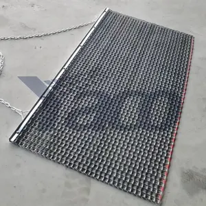 6ftx8ft 6ftx6ft 3'W x 4'L Alfombrilla de arrastre de metal de acero con cuerda de tracción para campos de pelota