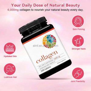 Collagène hydrolysé enrichi en vitamine C 6000 mg, complément alimentaire pour la peau, les cheveux et les ongles, 290 <span class=keywords><strong>comprimés</strong></span>, <span class=keywords><strong>comprimés</strong></span> de collagène - Product Image 2