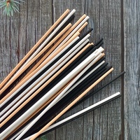 Bâtonnets diffuseurs en fibres synthétiques 100 % polyester noirs de 3 mm x 20 cm pour désodorisant d'intérieur en gros