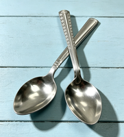 Cuillère et fourchette à dîner en acier inoxydable, directement de l'usine, avec manche long, design moderne, couverts en métal poli durables pour la cuisine