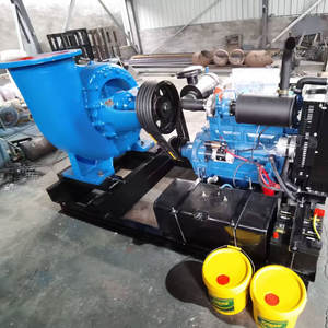 Ensemble de pompe à eau diesel remorquable, construction robuste en fer, débit élevé, moteur triphasé pour l'irrigation à grande échelle des exploitations agricoles - Product Image 4