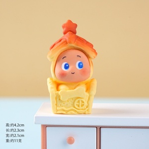 Statuina Stella Portafortuna in Resina “Più Venduto” per Decorazione Fai-da-Te, Ornamento Decorativo in Resina a Tema Cibo <span class=keywords><strong>e</strong></span> Dessert - Product Image 5