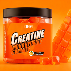 Fabricante de fuente <span class=keywords><strong>OEM</strong></span>, suplemento deportivo de gomitas monohidratadas de creatina para ejercicio y entrenamiento - Product Image 1