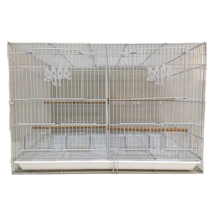 Katı desen ve düğme kapatma kuş kafesi büyük akasya Metal papağanlar için Starlings & shes shes 603 Model Pet kafesleri - Product Image 1