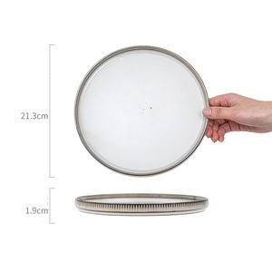 <span class=keywords><strong>Assiette</strong></span> à <span class=keywords><strong>dessert</strong></span> en céramique MSH, <span class=keywords><strong>assiette</strong></span> à gâteau, assiettes en céramique exquises pour la présentation en pâtisserie - Product Image 6