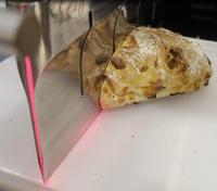 Couteau à ultrasons de table, lame en titane, outil de coupe antiadhésif, coupe-aliments pour boulangerie