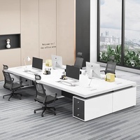 Scrivania da Ufficio Moderna Estensibile con Postazione di Lavoro Personalizzabile in Colore e Dimensioni per Uso Domestico/Commerciale