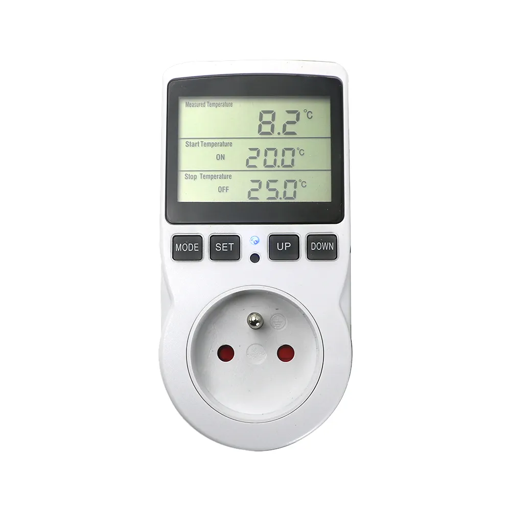 Minco Heat Digital Thermostat-Sockel-Temperatur regler mit Timer-Schalters ensor für Inkubator-Fußboden heizungs matten kissen