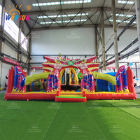 Winsun Château Gonflable Fun City Combo Centre d'Activités pour Enfants Parc à Thème Dragon Usage Commercial Matériau PVC Taille Personnalisée CE