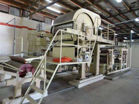 Machine à papier Fourdrinier pour la production de papier pour cahiers, de papier pour livres d'exercices et de papier de copie A4 pour le bureau