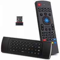 Keyboard Nirkabel 2.4GHz Air Mouse Remote Control USB untuk Android Mini PC TV Box