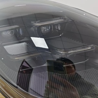 Pour Porsche Panamera 2017-2023, phares modifiés de 971.1 à 971.2 avec ensemble de phares à LED noircis à quatre yeux matriciels