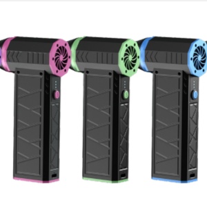 Portable and Wearable 5 Gear Turbo Cooling Fan 12-<b>Hour</b> Battery Operated Handheld Device for Outdoor Use with Humidify Function - Product Image 4