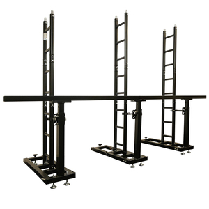 Sự kiện treo video LED tường hiển thị đứng giá Giàn nhôm mặt đất hỗ trợ LED màn hình giàn hệ thống ngăn xếp với chân có thể điều chỉnh - Product Image 1