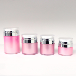 Envase de Lujo con Degradado de Color, 15ml 30ml 50ml 100ml, Frasco de Crema al Vacío con Bomba sin Aire para Envasado de Cosméticos - Product Image 1