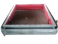 Compensador de Expansión Rectangular No Metálico para Movimientos Pequeños, Medianos y Grandes en Sistemas de Tuberías Resistentes a la Corrosión Química