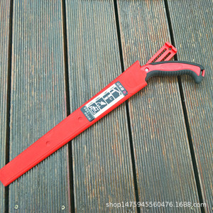 Scie à main Shanteng 270 en acier à haute teneur en carbone, manche rouge et noir, outil de jardinage et de travail du bois pour l'élagage des arbres fruitiers et des vergers - Product Image 3