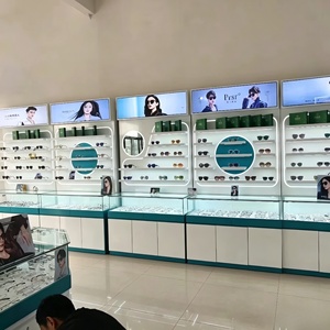 Exhibidores de Gafas para Ópticas, Personalización Completa de la Sala, Vitrina de Vidrio para Exhibición de Lentes, Decoración de Tiendas - Product Image 6