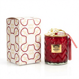 Bougie parfumée artisanale de luxe à la cire de soja, design animal mignon, couvercle métallique biodégradable, pour Noël et mariage - Product Image 5