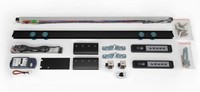 Porte coulissante automatique sans cadre à induction avec capteur de mouvement pour patio, système Maglev, ouverture et fermeture automatiques