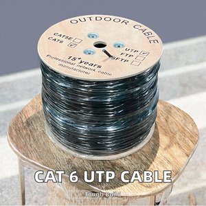 Cavo di Comunicazione UTP Cat 6 da 305m per Interni ed Esterni con 8 Conduttori e BC CCA, Certificato per Fabbriche <span class=keywords><strong>GHT</strong></span> - Product Image 3