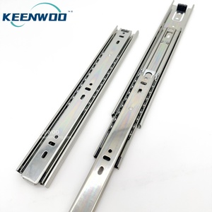 سعر المصنع 45 حديد درج قناة منزلقة كروية محامل قضيب منزلق للأثاث الصناعي خزانة خزانة استخدام الطاولة - Product Image 4