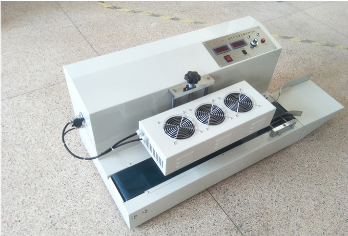 Induction Aluminium Foil Sealing Machine/Table-Style Continuous Band Induction Sealer