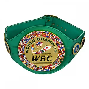 Cinto personalizado do campeonato da segunda guerra mundial, cinto de boxe wbc, taekassistdo, vencedor