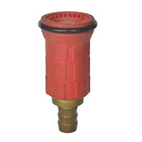 3/4 "& 1" Enrouleur de tuyau d'incendie en laiton Jet/buse de pulvérisation vente chaude pour le marché européen