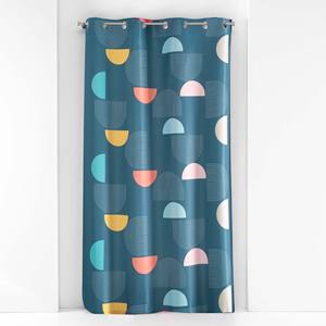 Rideau à œillets 140x260cm en polyester imprimé Pop Art - Product Image 1