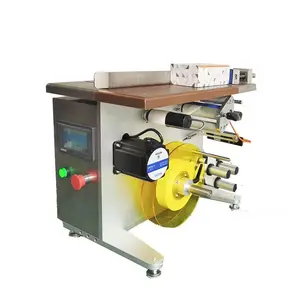 High Efficiency Box Sticker Seal Labeling Box Top Labeling Machine For Small Box Semi Automatic Sealing and Labeling Machine