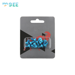 Parafusos de Titânio para Rotor de Freio a Disco de Bicicleta SeeMore <span class=keywords><strong>12</strong></span> Peças M5 X 10mm, Parafuso de Rotor de Bicicleta para Bicicleta de Estrada e Mountain Bike - Product Image 5