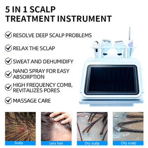 Portable Scrub Massager <b>Brush</b> And <b>Scalp</b> For Hair Growth Skin Analyzer And Camera Treatment Beauty Machine - Product Image 5