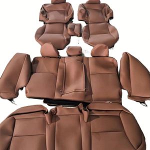 Housses de siège auto sur mesure, ajustement parfait, accessoires intérieurs OEM, cuir respirant pour Toyota, Honda, Ford, Chevy - Product Image 1