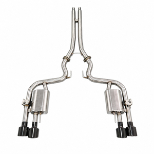 Escape de Alto Rendimiento de Acero Inoxidable para Ford <span class=keywords><strong>Mustang</strong></span> GT GT500 5.0L V8 Compatible con Válvulas Originales OEM, Silenciador de Escape Valvetronic - Product Image 1
